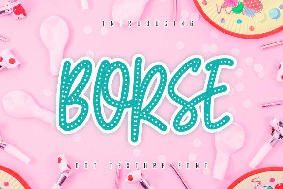 Borse: A Display Font with Instant Visual Appeal