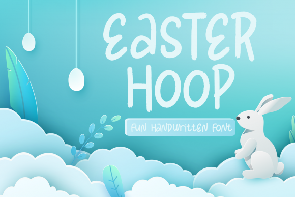 Easter Hoop: A Fresh Font for Modern Design