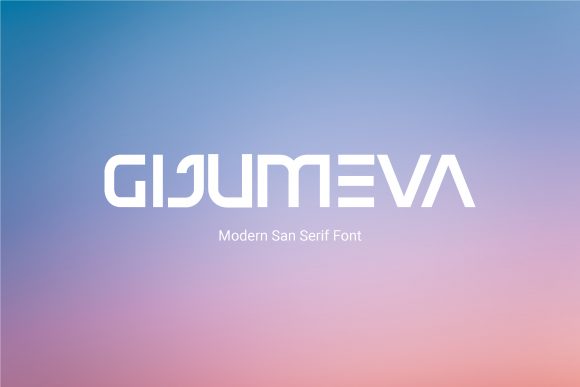 Gijumeva: Elevate Your Creative Projects with Modern Typography