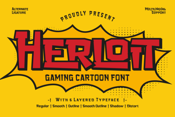 Herloit: The Gaming Font That Redefines Visual Design
