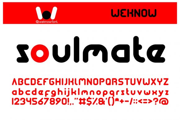 Soulmate: The Techno Display Font for Modern Design